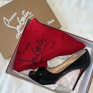 Christian Louboutin Privé Open Toe Pump